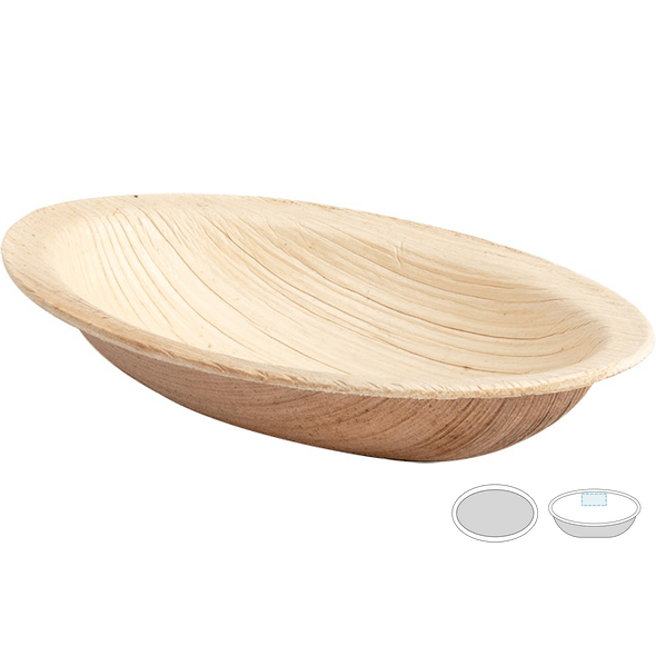 Pojemniki owalne Areca